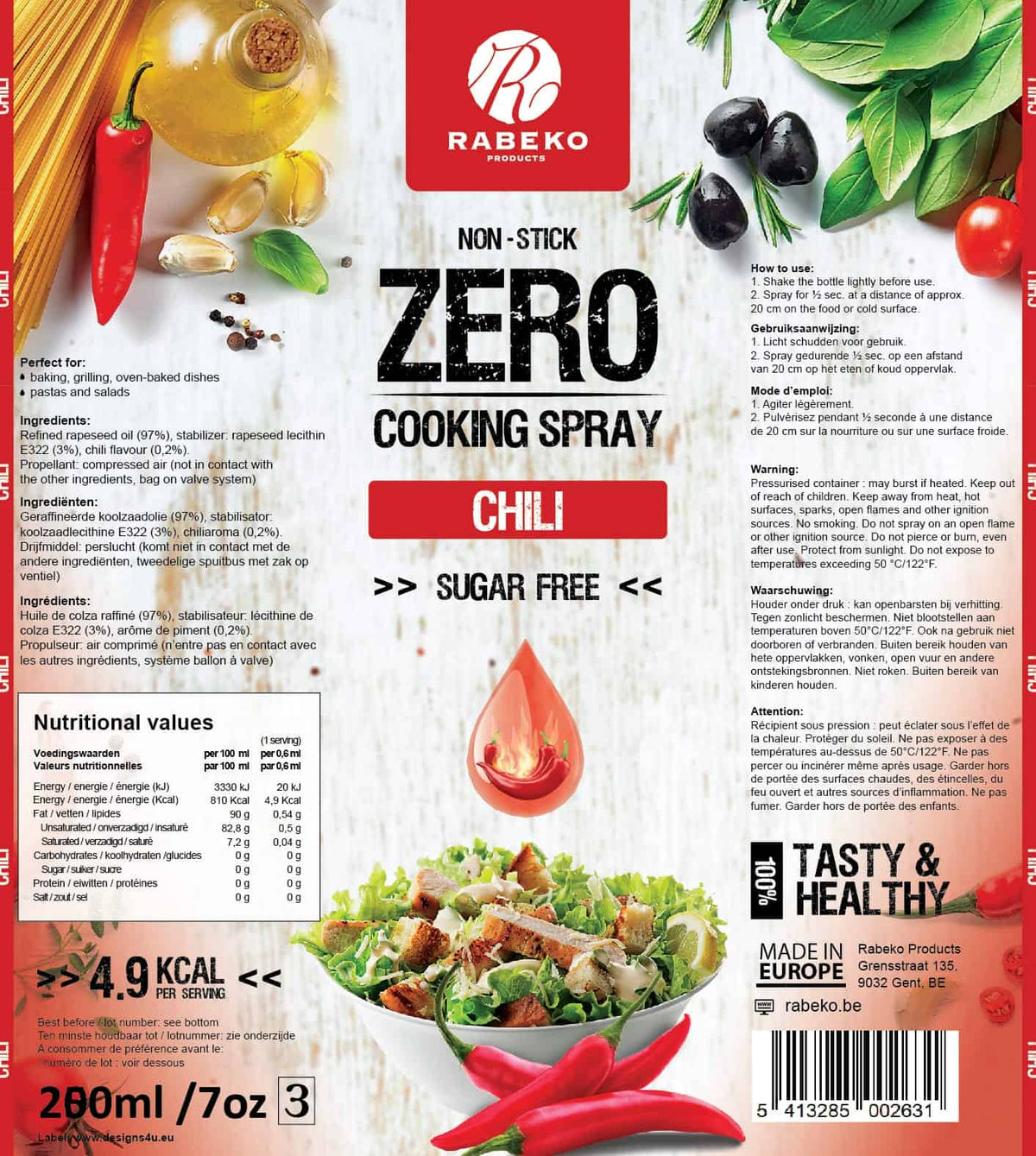Zero Cooking Spray (8251587559688)